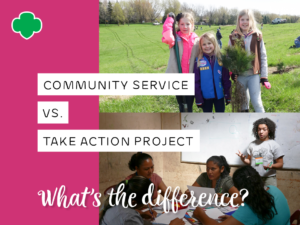 Community Service vs. Take Action Projects: What's the Difference?