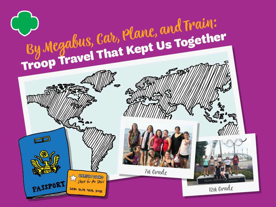 By Megabus, Car, Plane, and Train: Troop Travel That Kept Us Together
