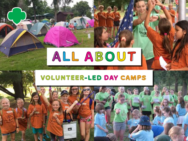 All About VolunteerLed Day Camps Girl Scouts River Valleys Volunteers