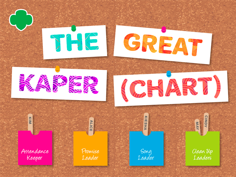 The Great Kaper (Chart) | Girl Scouts River Valleys Volunteers