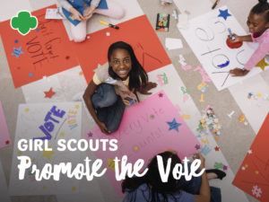 Girl Scouts Promote the Vote