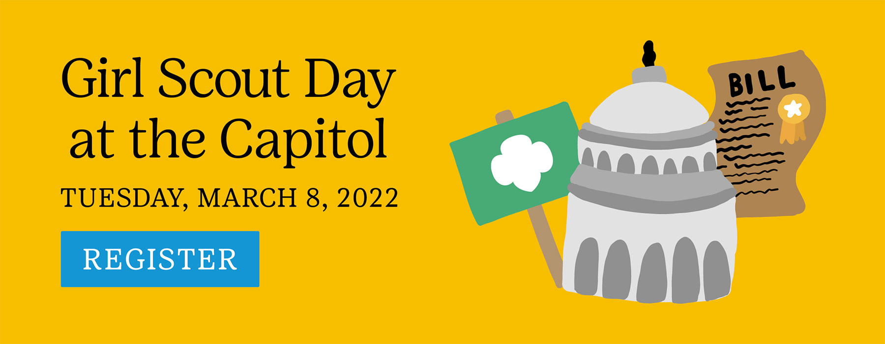 Register for Girl Scout Day at the Capitol