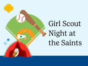Girl Scouts Night at the Saints