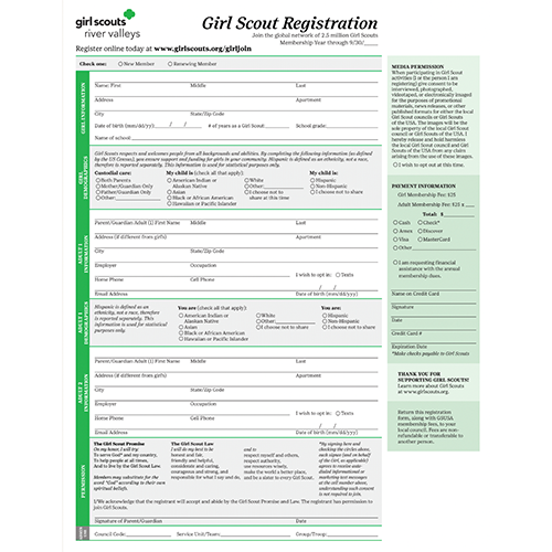 Paper Membership Form