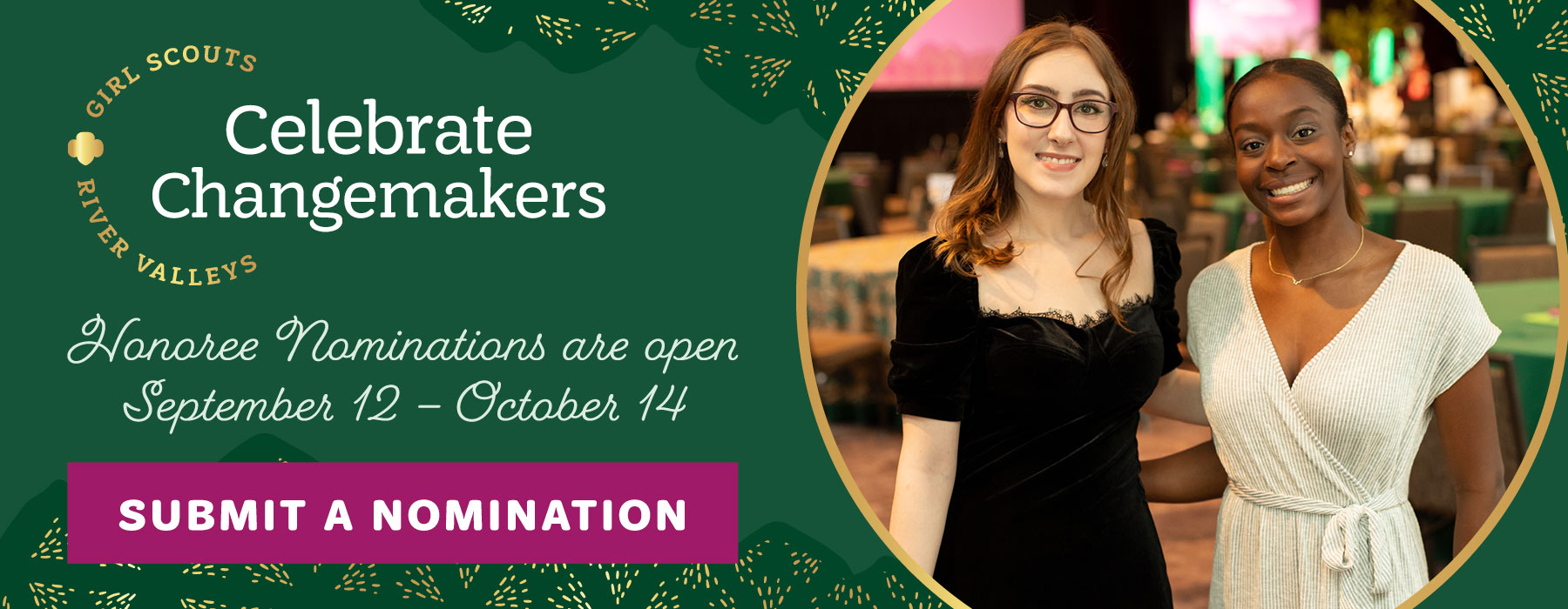 2023 Celebrate Changemakers Honoree Nominations Open September 12 through October 14