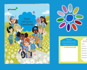 New Daisy Girl Scout Handbook and Daisy Petal Sets