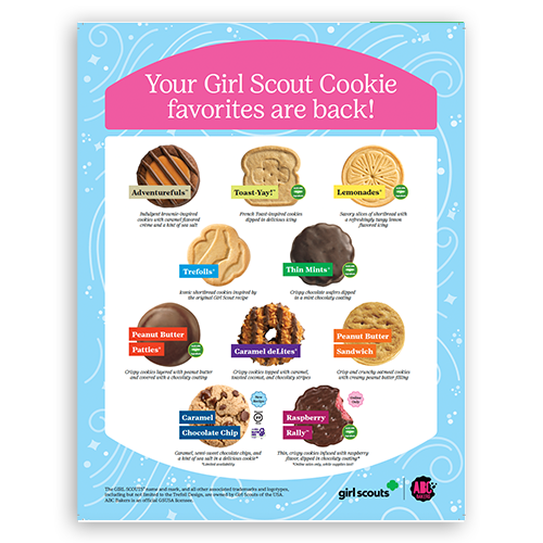 2023 Girl Scout Cookie Variety cover